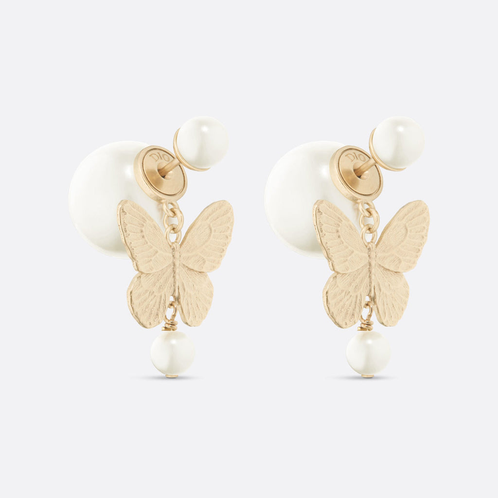 18K CD Tribales Pearl Earrings
