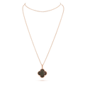 18K Magic Alhambra One Motif Pearl Necklace