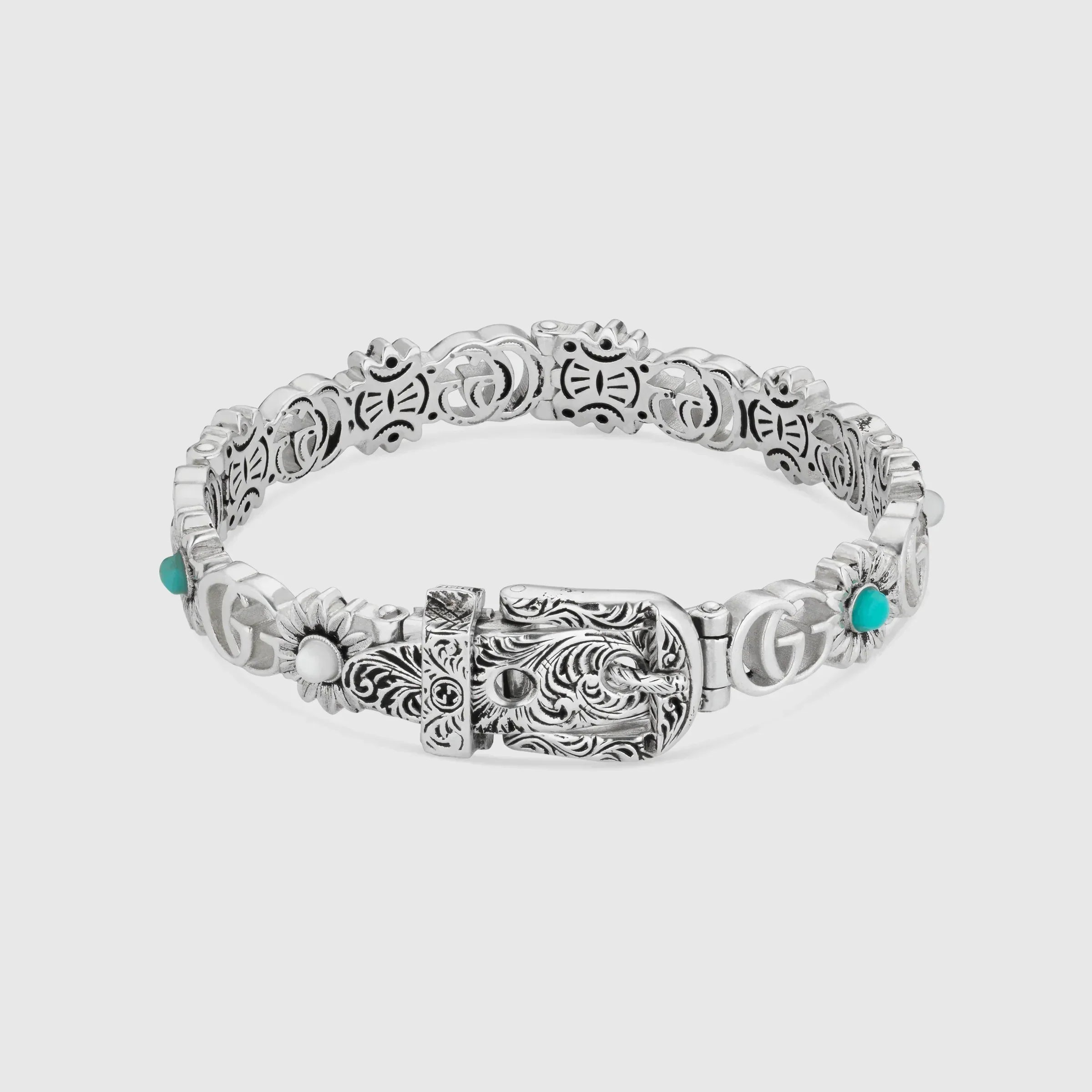 Double G Flowers Bracelet