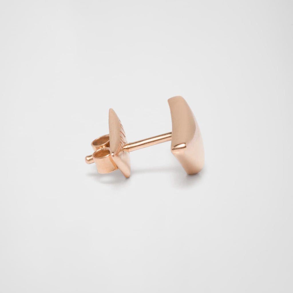 18K Pra Triangle Earrings