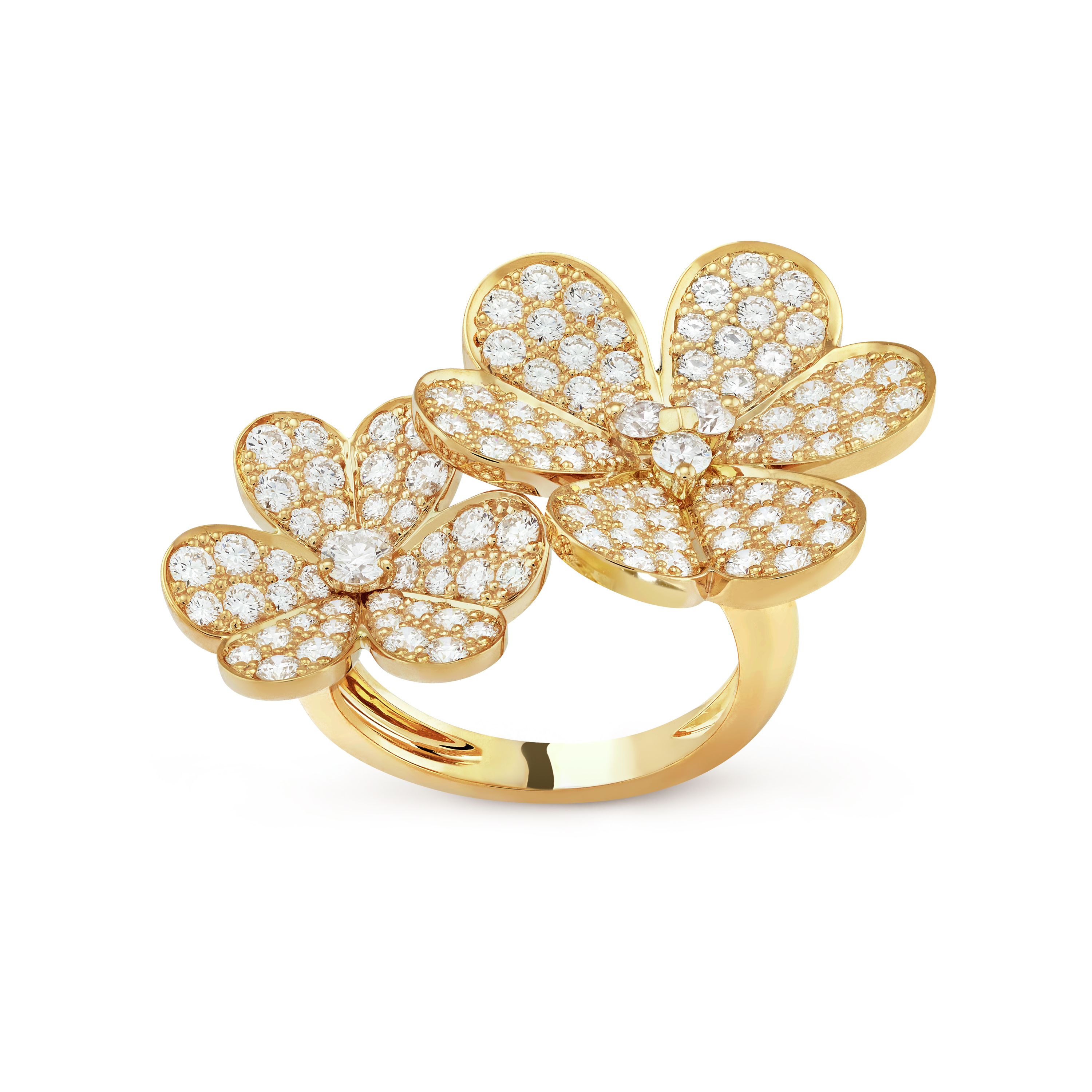 18K Frivole Between the Finger Ring