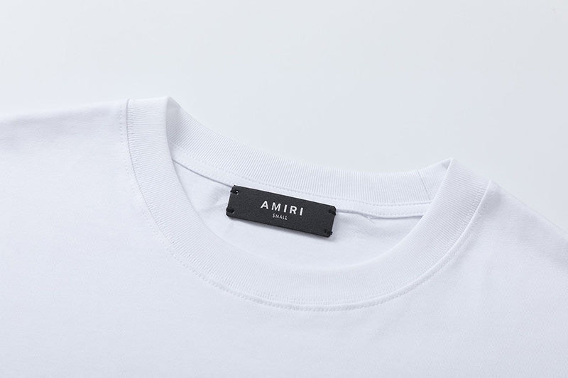 AMRI Crystal Embellished Champagne Logo T-Shirts