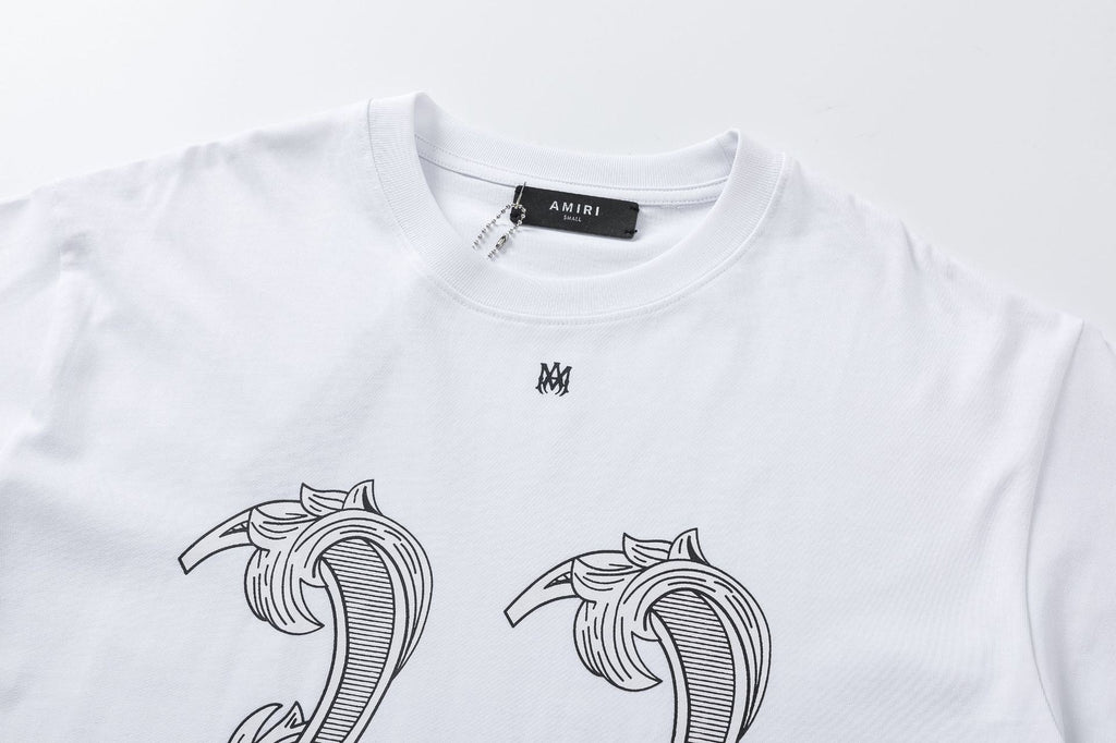 AMRI 22 Logo-Printed Crewneck T-Shirt