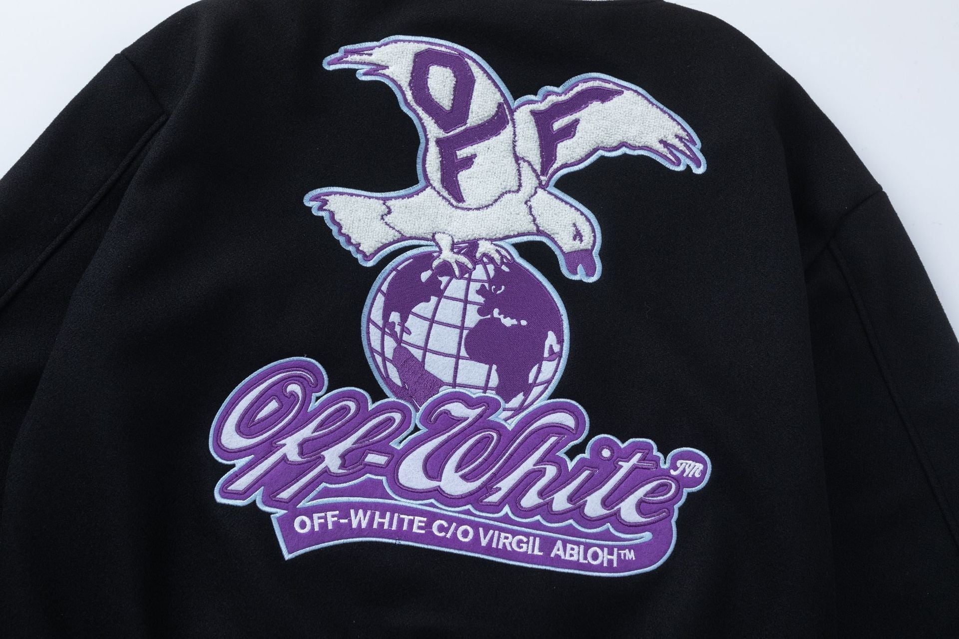 OFF WHITEEagle Wool Varsity Jacket
