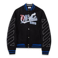 OFF WHITE Logo-Embroidered Jacket