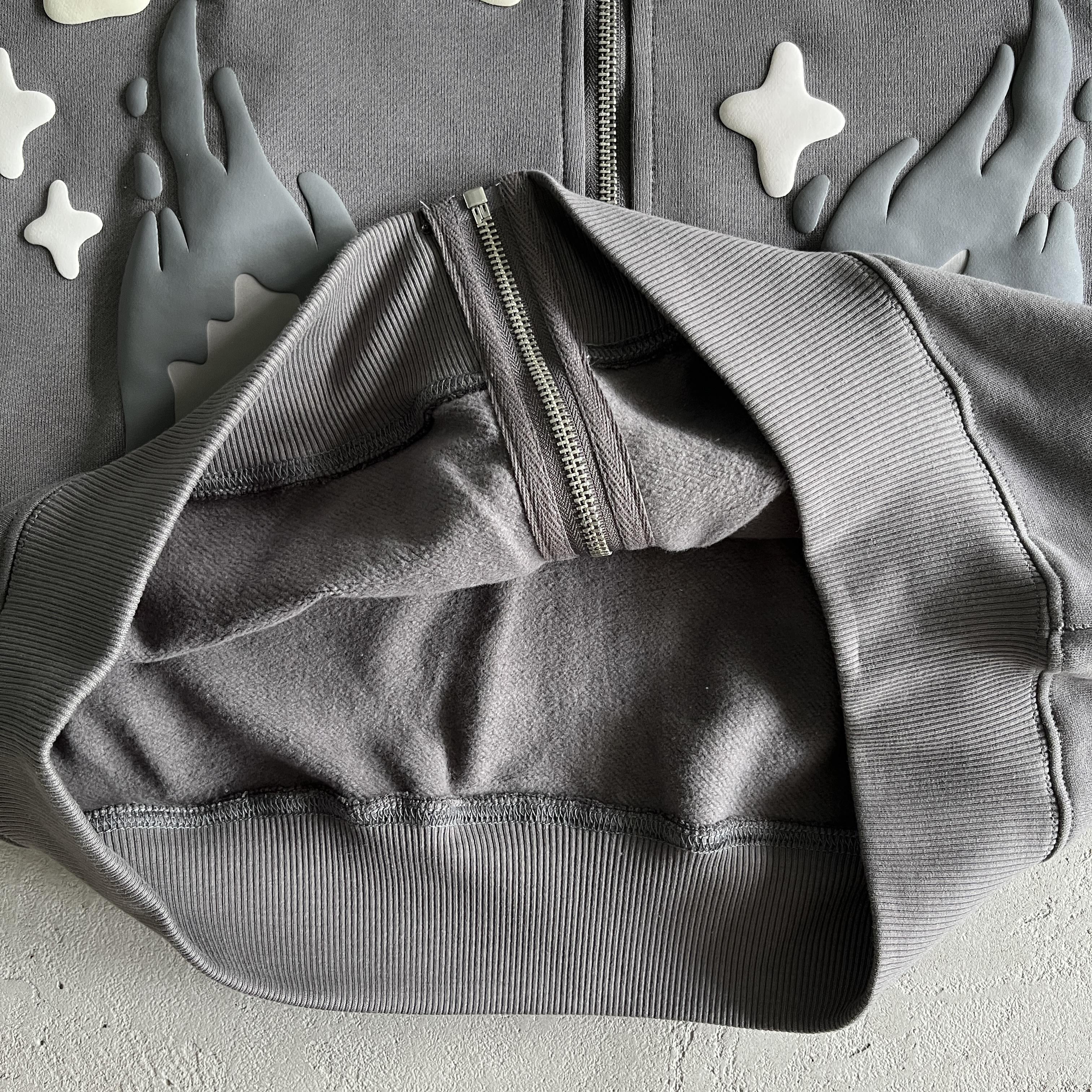 Broken P Twin Flames Zip Up Hoodie