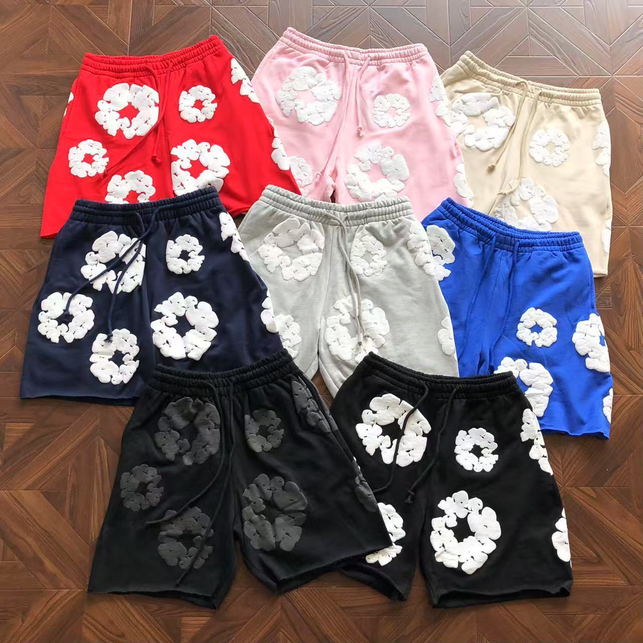 Denim Tears The Cotton Wreath Shorts