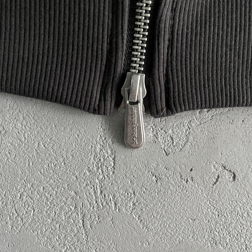 Broken P Double Zip Up Hoodie