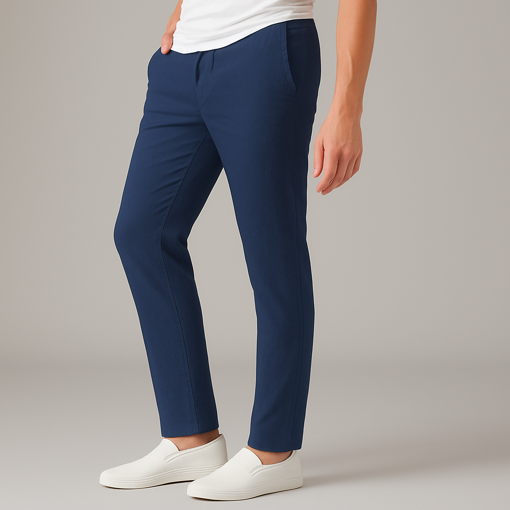 Linen Pants – Men's Drawstring Casual Trousers | Arden