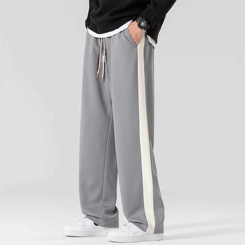 Wide-Leg Sweatpants Side Stripe – Men's Relaxed Fit Joggers | Arden