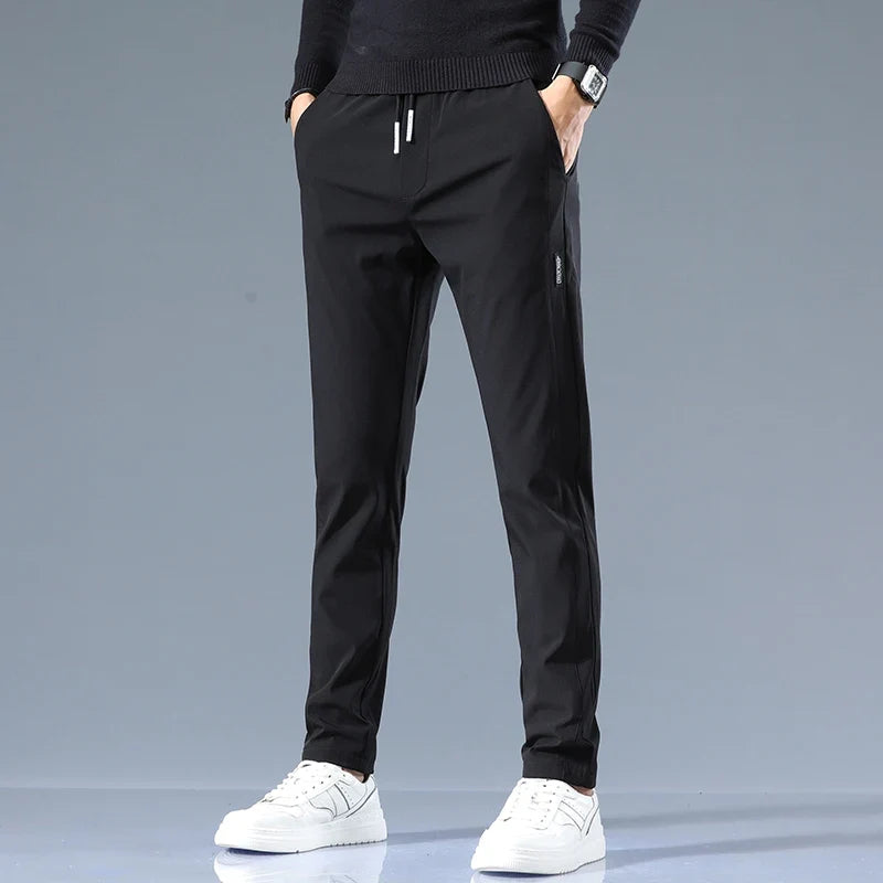 Savoni Slim Fit Cotton Pants