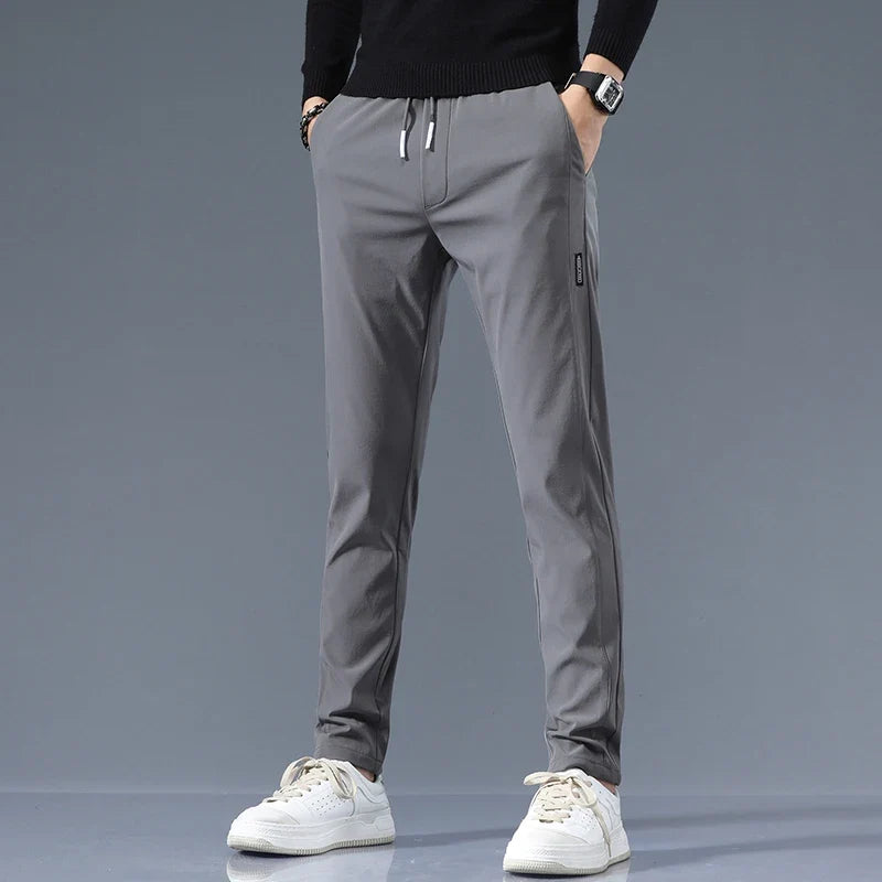 Savoni Slim Fit Cotton Pants