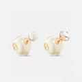 18K CD Tribales Pearl Earrings