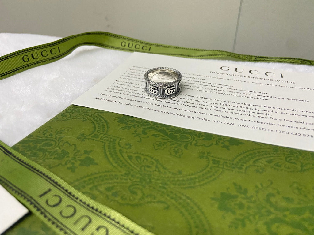 Double G Snake Ring